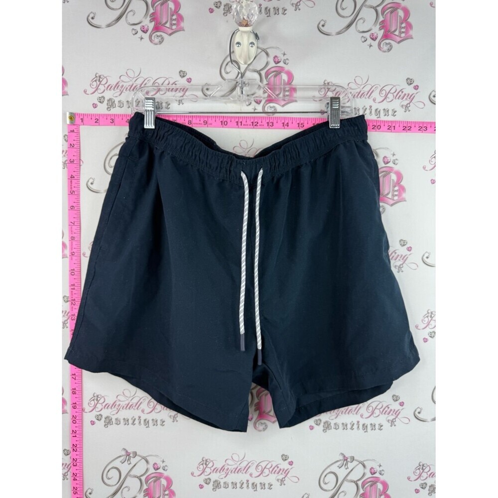 Simons board shorts swimming swim trunks shorts Navy Drawstring Shorts